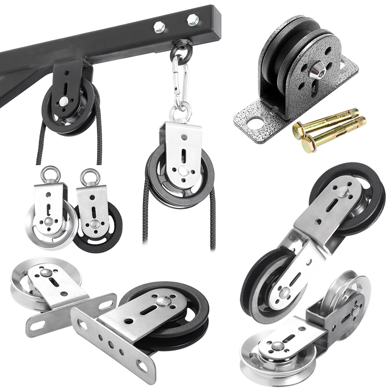Home Gym Diy Pulley System - DIY spor kablo kürek makinesi disk