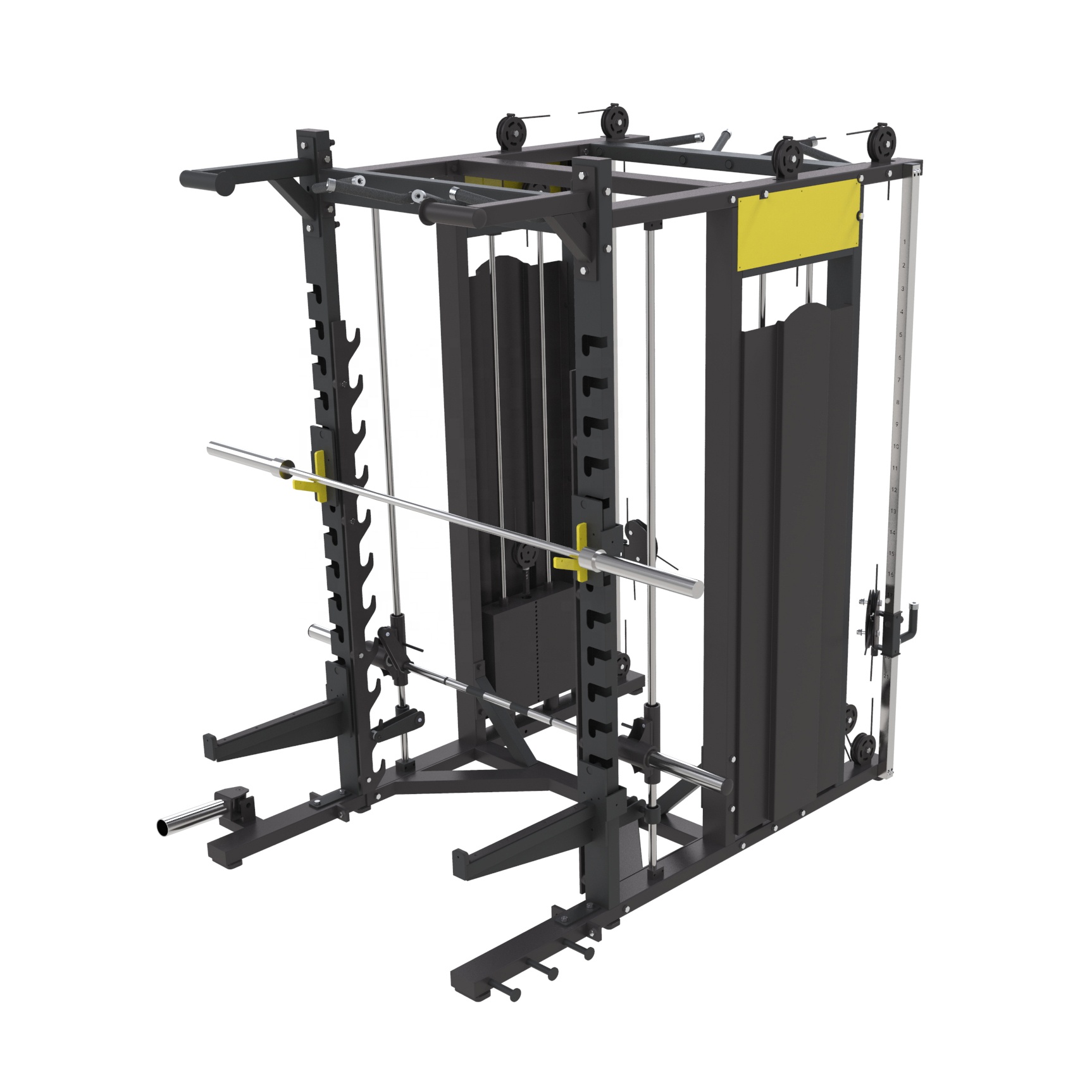 Squat Rack Power - Fabrika Tipi Profesyonel Smith Makinesi Power