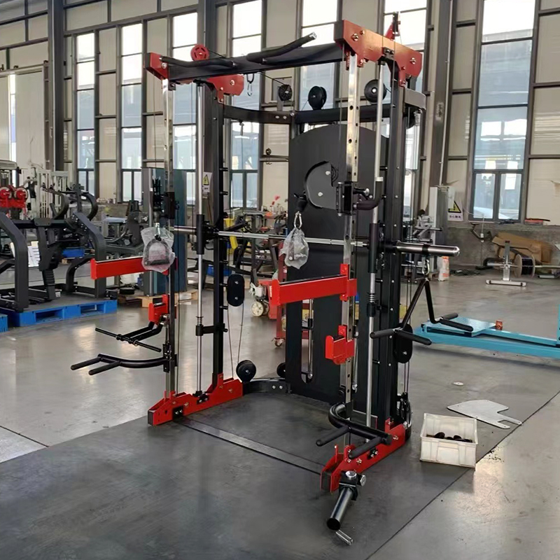 Squat Rack Power - Ticari Çok Fonksiyonlu Smith Makinesi Spor