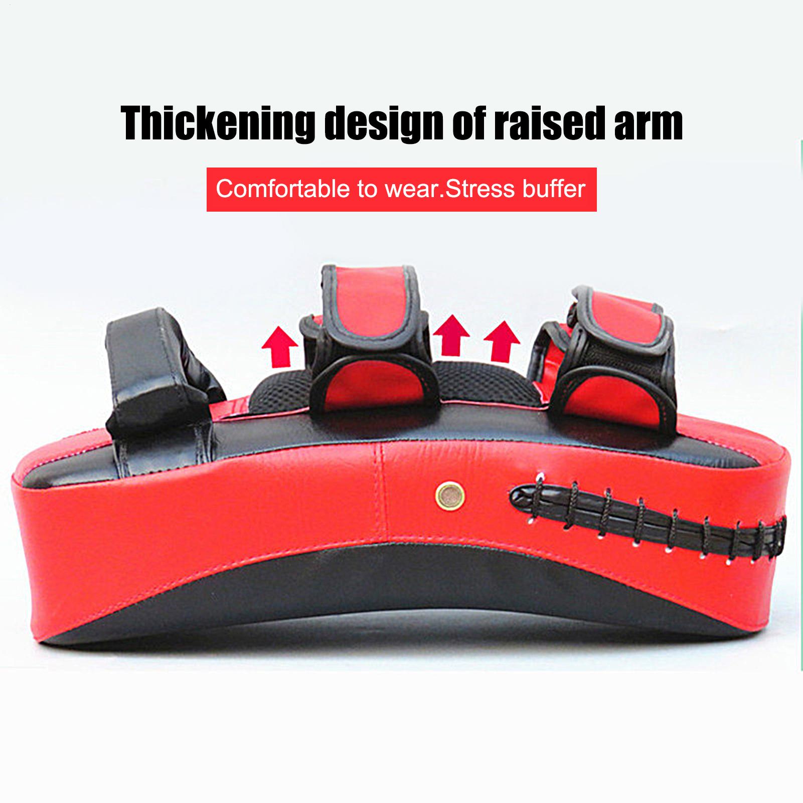 Home Gym Gym Equipment - Boks Pedleri PU Deri Kavisli Yumruk