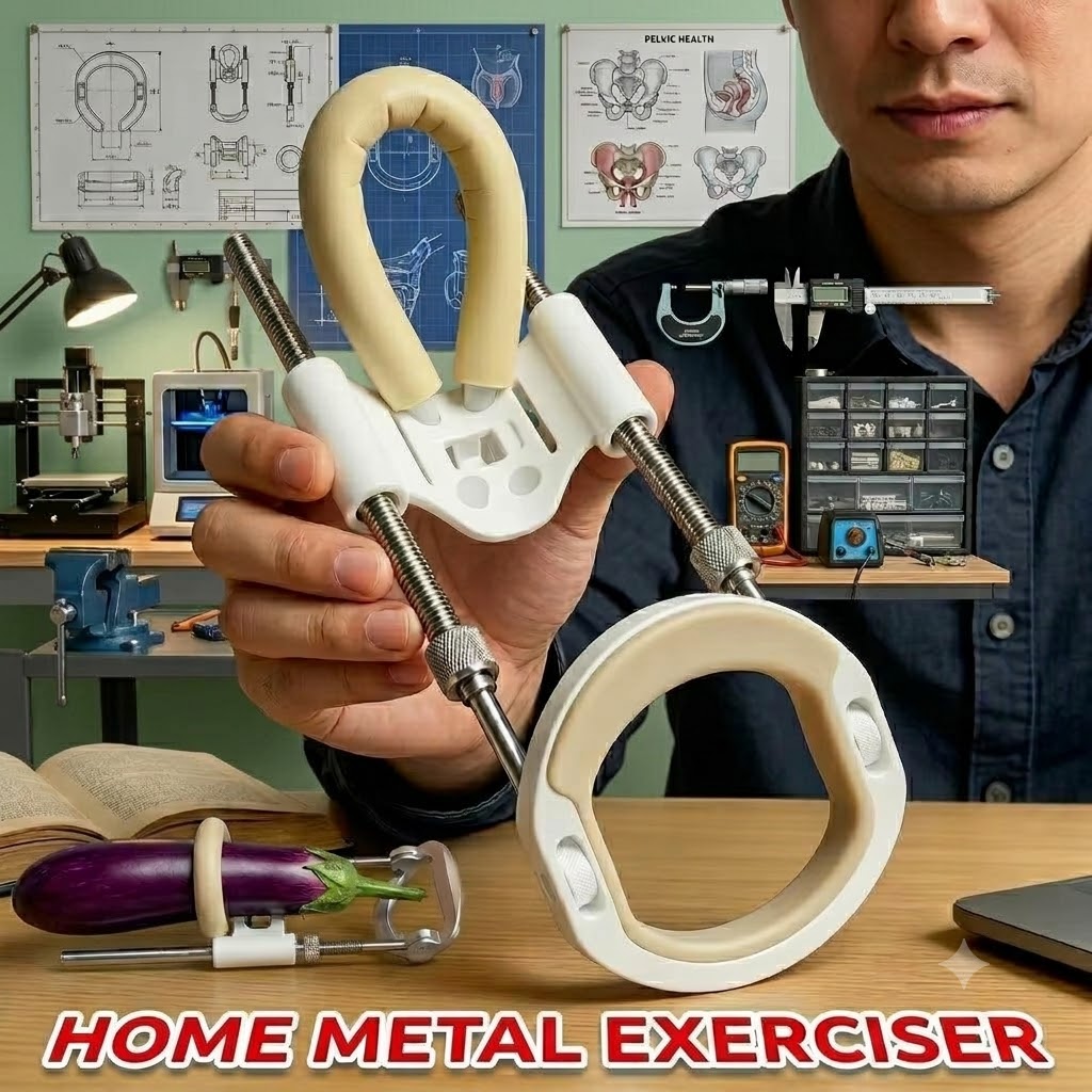 Home Gym Necessities - Beyaz Raflı Erkek Fitness Esneme Antrenman