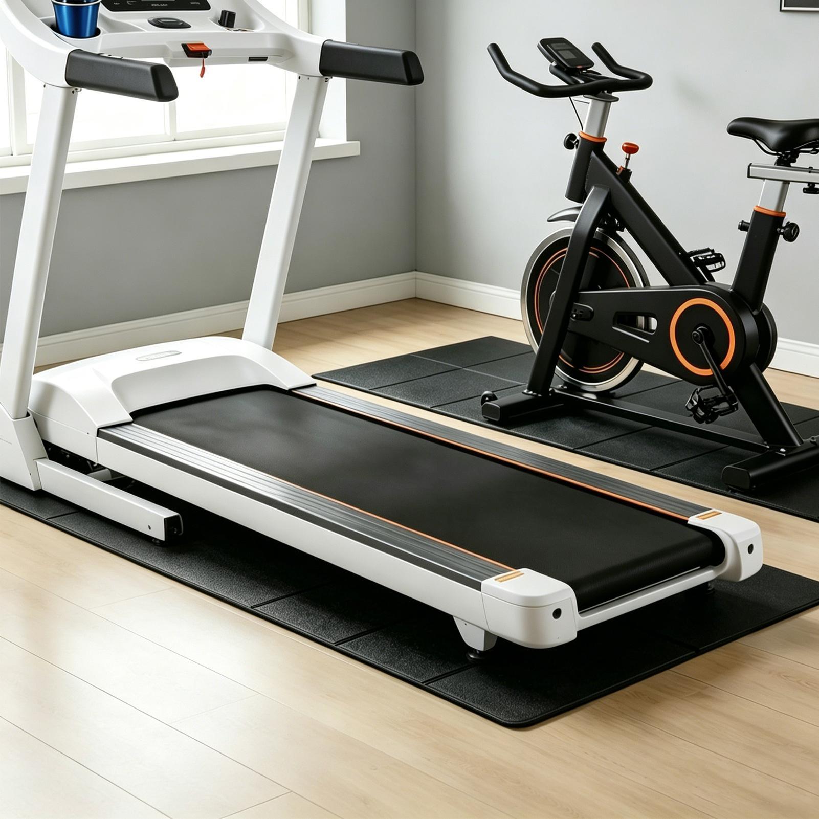 Home Gym Gym Equipment - Koşu bandı pedleri zemin için kaymaz