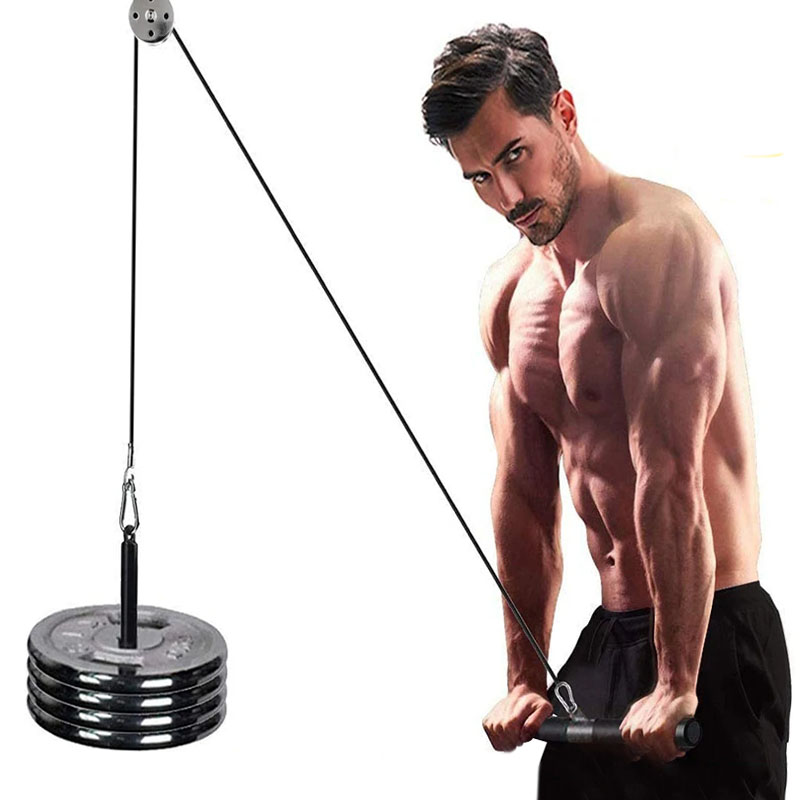 Home Gym Diy Pulley System - Sessiz Spor Salonu Kablo Kasnak Sistemi