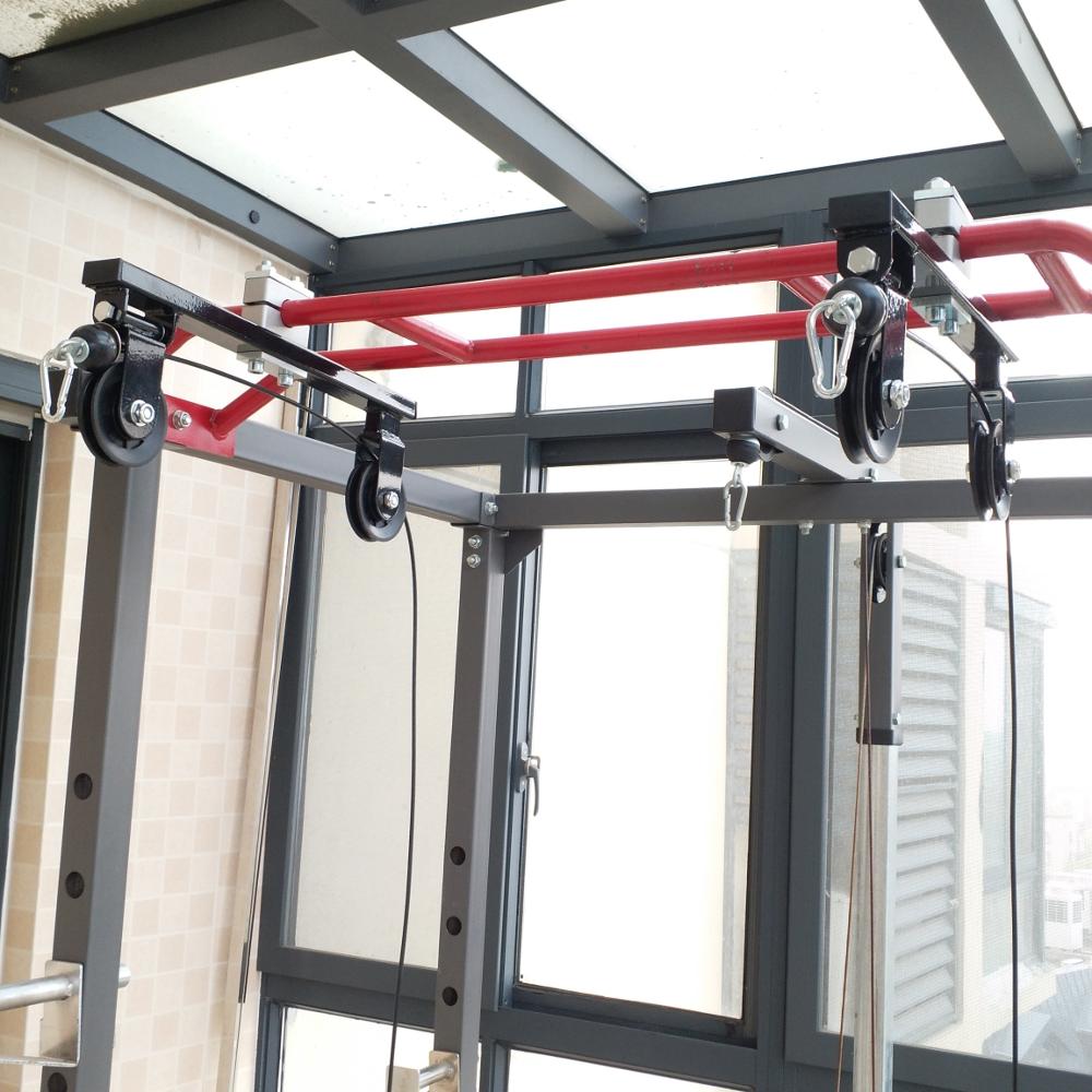 Home Gym Diy Pulley System - Evde Kullanım İçin Makaralı Jimnastik Seti