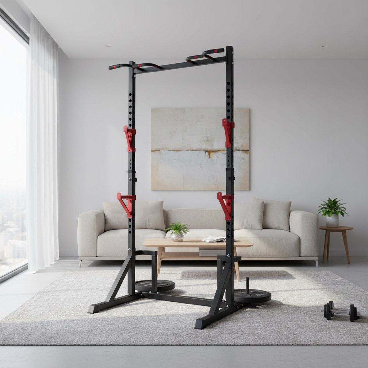 Ayarlanabilir Güç Rafı ve Çekm - Home Gym Gym Equipment incelemesi ve fiyatı
