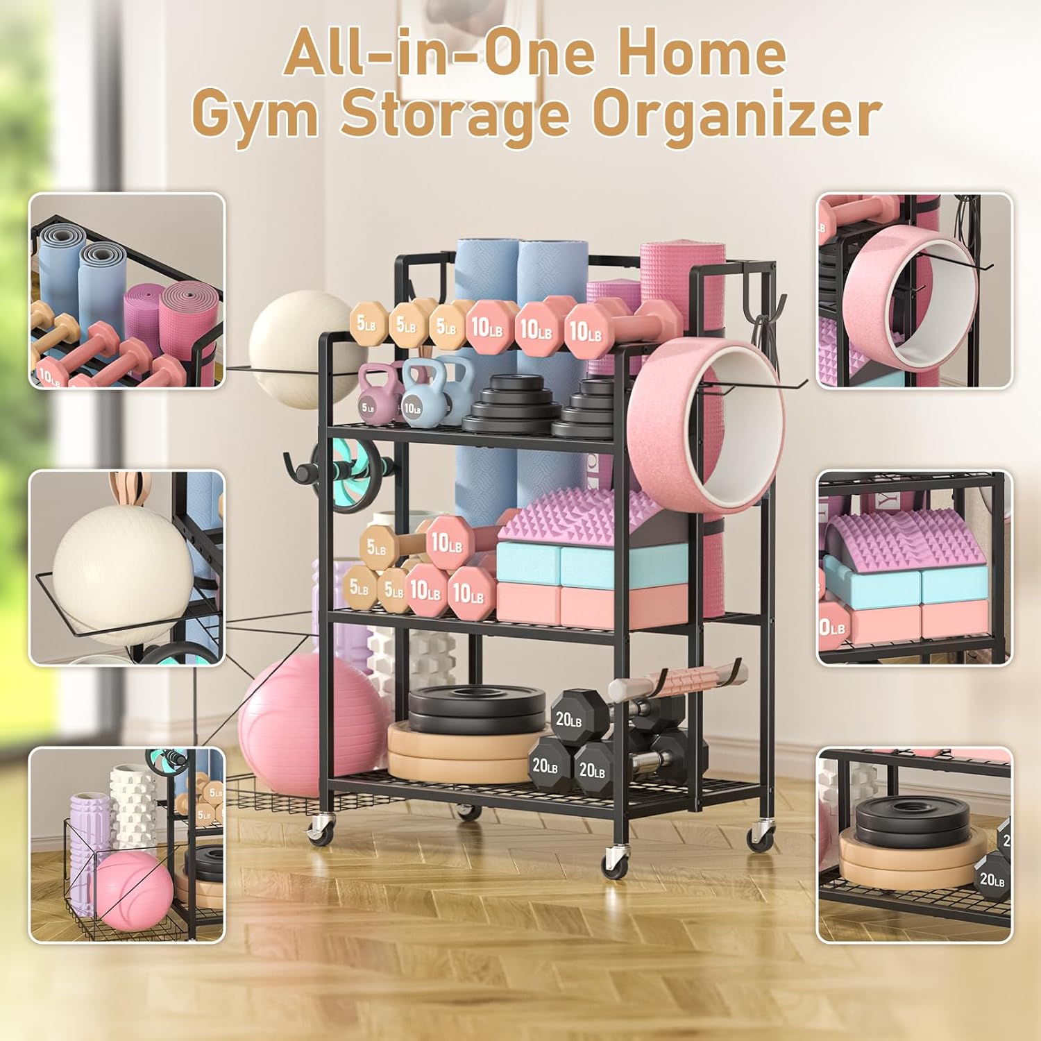 Ev Spor Salonu Depolama Ünites - Home Gym Gym Equipment incelemesi ve fiyatı