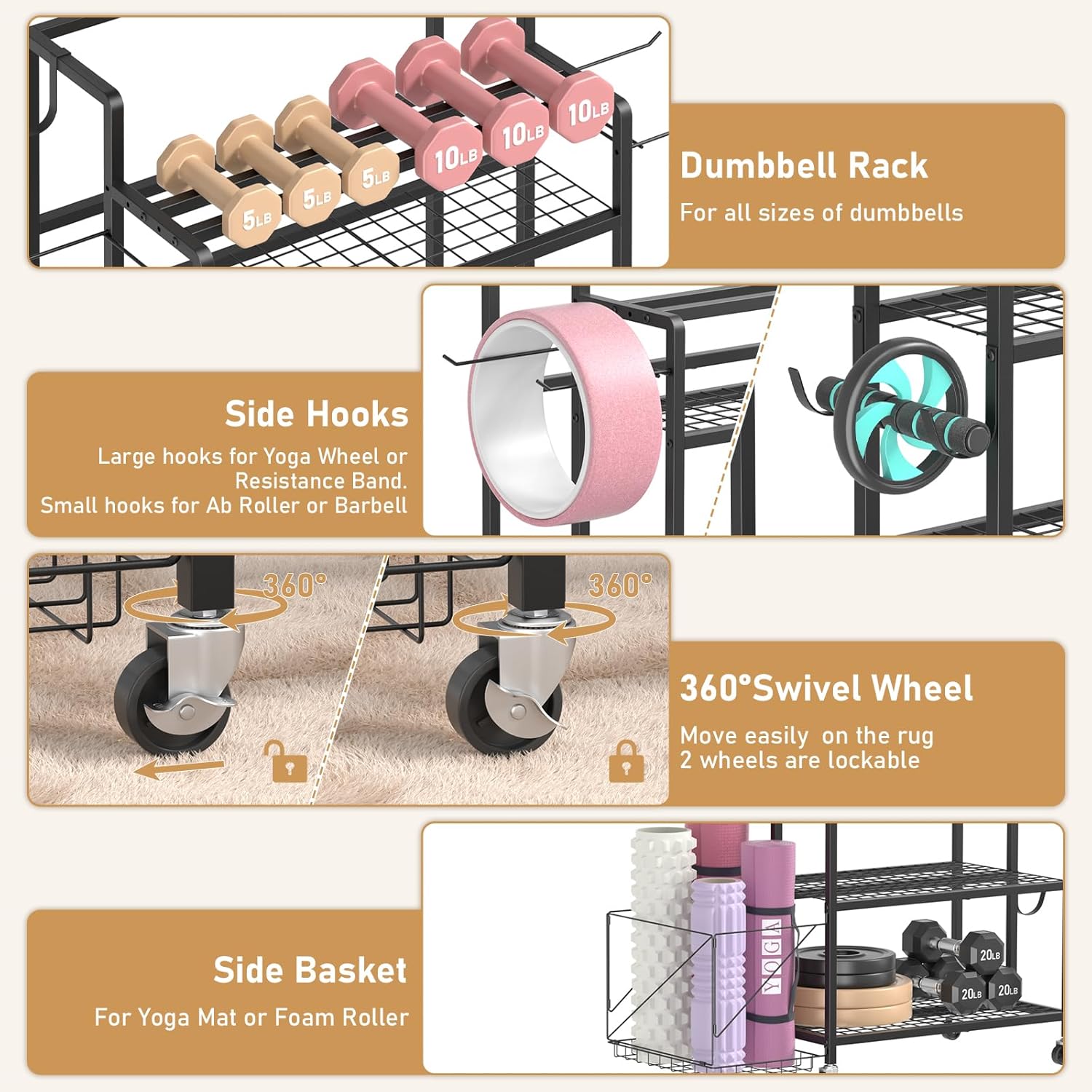 Ev Spor Salonu Depolama Ünites - Home Gym Gym Equipment incelemesi ve fiyatı