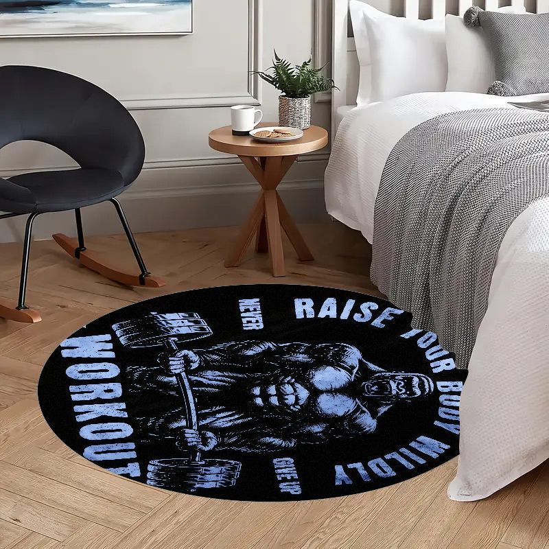Muscle Man Workout Quote Yuvar - Home Zone Gym incelemesi ve fiyatı