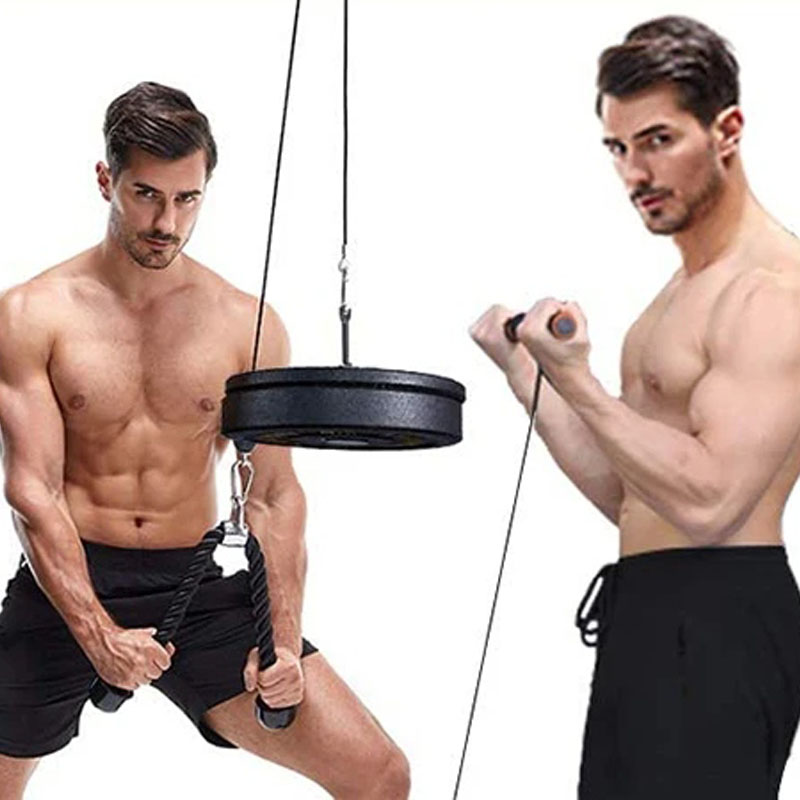 Sessiz Spor Salonu Kablo Kasna - Home Gym Diy Pulley System incelemesi ve fiyatı
