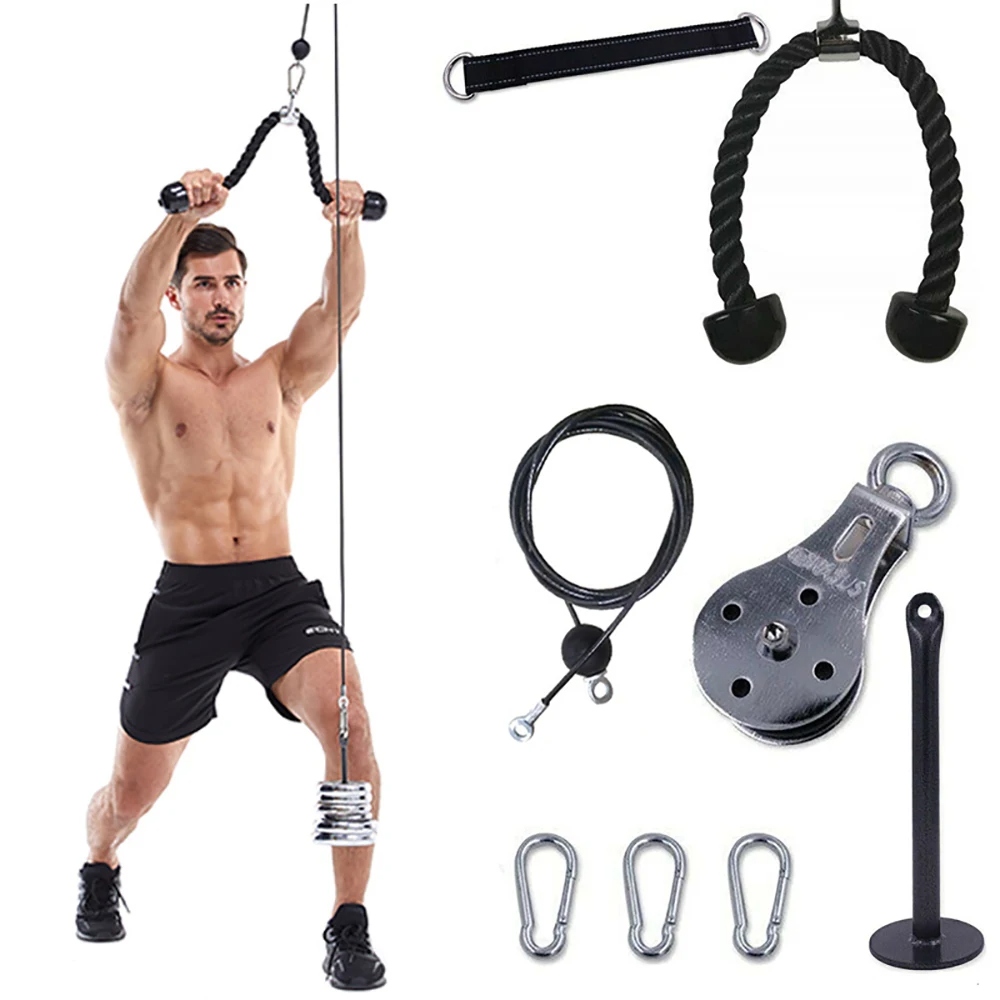 Sessiz Spor Salonu Kablo Kasna - Home Gym Diy Pulley System incelemesi ve fiyatı